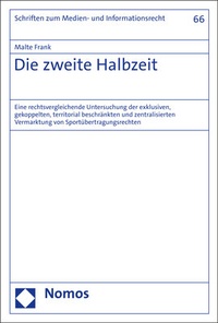 Abbildung von: Die zweite Halbzeit - Nomos