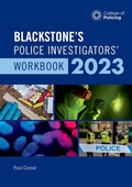 Bild: Blackstone's Police Investigators Workbook 2023 - Oxford University Press