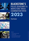 Bild: Blackstone's Police Sergeants' and Inspectors' Mock Exam 2023 - Oxford University Press