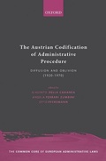 Cover: The Austrian Codification of Administrative Procedure - Oxford University Press