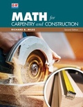 Cover: Math for Carpentry and Construction - Goodheart-Wilcox Publisher
