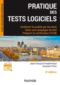 Cover: Pratique des tests logiciels - 4e &eacute;d. - Dunod