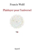 Cover: Plaidoyer pour l'universel - Fayard