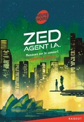 Cover: Zed, agent I.A. - Menaces sur le concert - Rageot Editeur