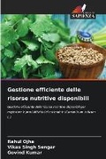 Cover: Gestione efficiente delle risorse nutritive disponibili - Edizioni Sapienza