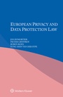 Cover: European Privacy and Data Protection Law - Kluwer Law International