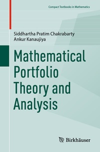 Enlarge image Cover: Mathematical Portfolio Theory and Analysis - Birkhäuser
