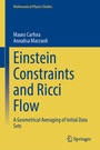 Cover: Einstein Constraints and Ricci Flow - Springer