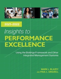 Abbildung von: Insights to Performance Excellence 2021-2022 - ASQ Quality Press