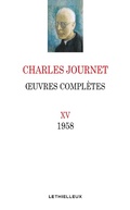 Cover: Oeuvres Completes, Volume XV - Lethielleux Editions