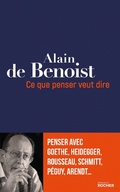 Cover: Ce que penser veut dire - Editions Du Rocher