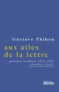 Cover: Aux Ailes de la Lettre - Editions Du Rocher