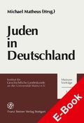 Bild: Juden in Deutschland - Franz Steiner Verlag
