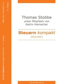 Abbildung von: Steuern kompakt 2022-2023. - Verlag Wissenschaft & Praxis