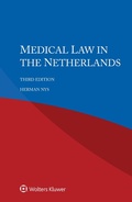 Cover: Medical Law in the Netherlands - Wolters Kluwer
