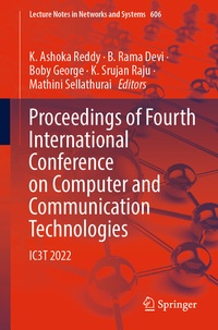 Enlarge image Cover: Proceedings of Fourth International Conference on Computer and Communication Technologies - Springer