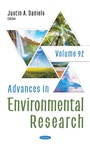 Bild: Advances in Environmental Research. Volume 92 - Nova Science Publishers Inc