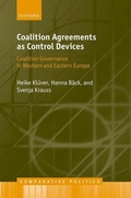 Cover: Coalition Agreements as Control Devices - Oxford University Press
