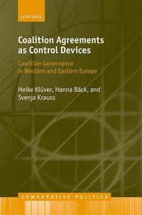 Enlarge image Cover: Coalition Agreements as Control Devices - Oxford University Press