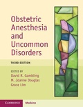 Cover: Obstetric Anesthesia and Uncommon Disorders - Cambridge University Press