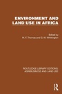 Cover: Environment and Land Use in Africa - Routledge