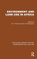 Cover: Environment and Land Use in Africa - Routledge