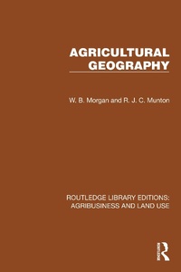 Abbildung von: Agricultural Geography - Routledge