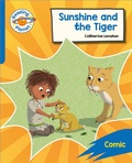 Cover: Reading Planet: Rocket Phonics - Target Practice - Sunshine and The Tiger - Blue - Hodder Education