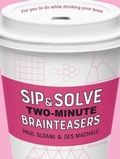 Cover: Sip & Solve Two-Minute Brainteasers - Sterling