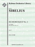 Cover: Humoresque No. 2 in D Major, Op. 87 - Alfred Music