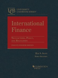 Enlarge image Cover: International Finance - West Academic Press