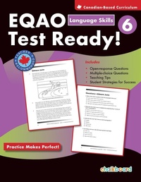 Enlarge image Cover: Ontario Test Ready Language Skills 6 - Chalkboard Publishing Inc