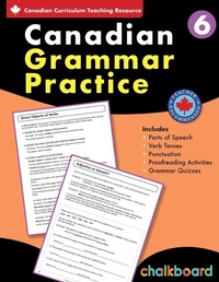 Enlarge image Cover: Canadian Grammar Practice 6 - Chalkboard Publishing Inc