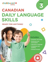 Enlarge image Cover: Canadian Daily Language Skills Grade 3 - Chalkboard Publishing Inc