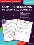 Cover: Canadian French Daily Reading Comprehension Grade 1 - Chalkboard Publishing Inc
