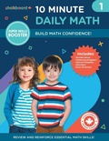 Cover: Canadian 10 Minute Daily Math Grade 1 - Chalkboard Publishing Inc