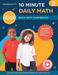 Enlarge image Cover: 10 Minute Daily Math Grade 2 - Chalkboard Publishing Inc