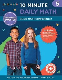 Enlarge image Cover: 10 Minute Daily Math Grade 5 - Chalkboard Publishing Inc