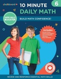 Cover: 10 Minute Daily Math Grade 6 - Chalkboard Publishing Inc