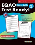 Cover: Eqao Test Ready Math Skills Grade 3 - Chalkboard Publishing Inc