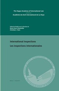 Cover: International Inspections/Les inspections internationales - Martinus Nijhoff