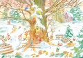 Cover: Adventskalender mit 24 T&uuml;rchen - Mellinger, J Ch