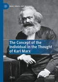 Cover: The Concept of the Individual in the Thought of Karl Marx - Palgrave Macmillan
