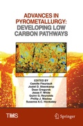 Cover: Advances in Pyrometallurgy - Springer