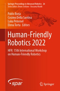 Abbildung von: Human-Friendly Robotics 2022 - Springer