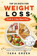Cover: Top 20 Diets for Weight Loss Plus a 7 Day Meal Plan - Dawn Publishing House