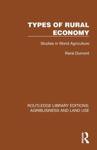Enlarge image Cover: Types of Rural Economy - Routledge
