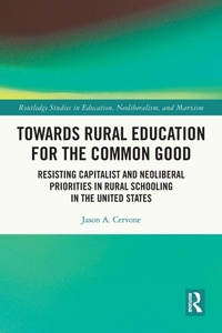Enlarge image Cover: Towards Rural Education for the Common Good - Routledge