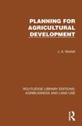 Cover: Planning for Agricultural Development - Routledge