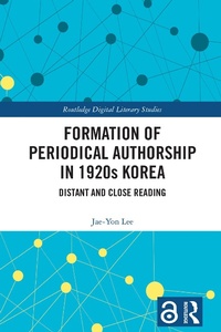 Abbildung von: Formation of Periodical Authorship in 1920s Korea - Routledge
